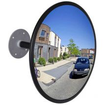 Sekureco - Normaluz BA31830 - Miroir d'intérieur Polycarbonate of 2 mm Avec renfort Of Caoutchouc 30 cm