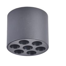 Norna Faretto da superficie led Nero 6W 570Lm 4000K