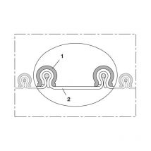 Absaug- und Gebläseschlauch cp aramid 461 114-115 mm 127,00 mm ( 4501403414 ) - Norres