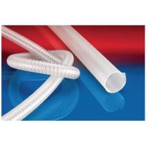 Tuyau d'aspiration et de convoyage (fda) barduc pur-inox 382 food-as d. int. 38 mm d. ext. 46 mm l. 10 m