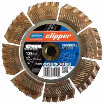 Norton Clipper Diamant Trennscheibe & Topfscheibe extreme cut'n'grind 125mm M14