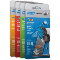 Expert Schleifpapier 93x185mm K80 5er ve Gelocht / Multi-Air - Norton