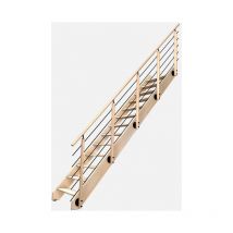 Kordo - nostra - Escalier bois droit (hêtre)