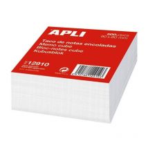 Apli - Notes 12910/ 8 x 8cm/ 500 feuilles blanches