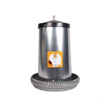 Nourrisseur à trémie émaillé 25 l pour 17 poules