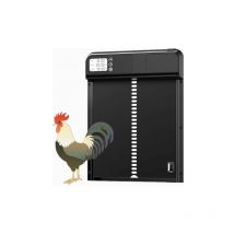 Nouveau Porte De Poulailler Automatique,3.0 Smart Metal Chicken coop Door,Porte Animale en métal avec minuterie,Suitable for Chickens, Ducks,