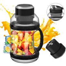 Kkmoon - Nouveau Seau de tonne de fitness 2L, tasse de jus portable de grande capacité, noir