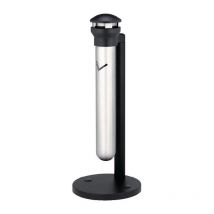 Cendrier sur pied D394xH1000 mm argent rond acier inoxydable Rubbermaid