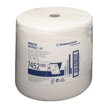 Torchon Wypall L40 7452 L340xl320env. mm blanc 1 couche 750 serviettes/rouleau w