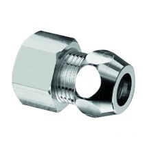 Raccord droit avec filetage intérieur 1/2 pouces x3/8 pouces x10mm