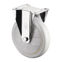 Bs Rollen - Roulette D.150mm Capolyamidecité .300kg Plastique Support L135xB110mm blanc