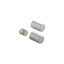 Bouton poussoir et ressort eichelberg pour montage encastré 440018