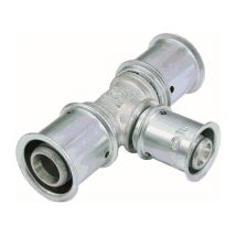 Té de presse 63 x 50 x 63 mm – Raccord multicouche – Fixation raccord, Filetage plomberie, Configuration raccord, Matières, Forme du raccord, Largeur,