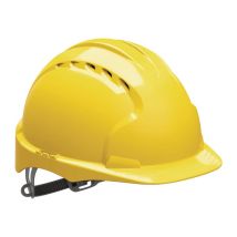 Casque de protection EVO 2 jaune hdpe en 397 jsp