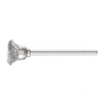 Mini brosse boisseau tbu 1503/3 st 0.10 D15xl3xL5 mm acier pferd (Par 10)