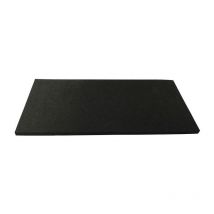 Plaque en caoutchouc alvéolaire largeur 1 m longueur 10m épaisseur 10mm epdm noir ites (Par 10)