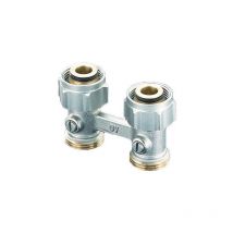 Raccord à vis d'arrêt ov zb Multiflex f 3 / 4Z ÜMx3 / 4Z Ext ms nickelé