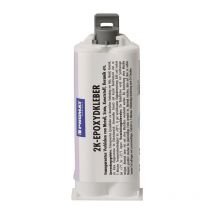 Promat - Colle époxy bi-composant 50 g incolore double cartouche chemicals