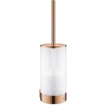 Grohe - Selection - Brosse de toilette avec support mural, verre/Warm Sunset 41076DA0