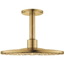 Grohe - Rainshower SmartActive - Douche de tête 310, bras de douche 142 mm, 2 jets, Cool Sunrise brossé 26477GN0
