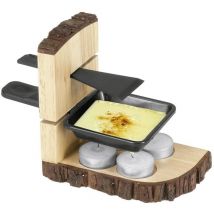 Single Raclette Wood 7teilig