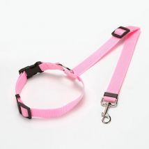 Nouvelle ceinture de sécurité réglable pour chien et chat, ceinture de voyage avec clip, collier de sécurité pour voiture