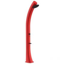 Douche Xxl 40 Eau Chaude Rouge Du Soleil Cm 25x27x226,6 Mpc Docciasolare Rioxxl Rosso Blackmatt