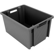 Novap - Boite de rangement Novabac 10L Gris Acier - 5201824