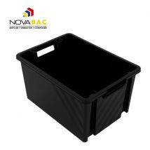 Novap - Boite de rangement Novabac 18L Noir - 5202432