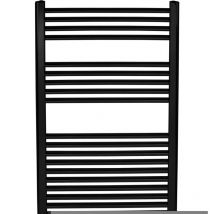 Badheizkörper - Heizelement gerade 160 cm, mattschwarz 600/1600/RS,5 - Novaservis