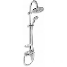 Duschsets - Brausegarnitur Mit Armatur, Anschluss Oben, Chrom Set040/96,0 - Novaservis