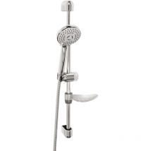 Duschsets - Brausegarnitur mit Seifenschale, 3 Strahlarten, Chrom KIT04,0 - Novaservis