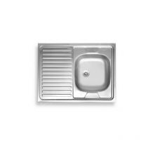 Novaservis - viers - Evier 600x800 mm, acier inoxydable DR60/80L