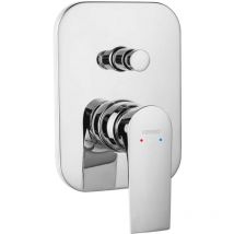 Ferro - Novaservis Algeo Square - Wannenarmatur-Unterputz, mit Einbaukörper, chrom 82050R,0