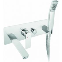 Novaservis Ferro Algeo Square - Wannenarmatur-Unterputz, mit Einbaukörper, chrom 82220,0