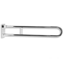 Novaservis Maniglioni - Corrimano doppio, lunghezza 85 cm, acciaio inox lucido R66813,44