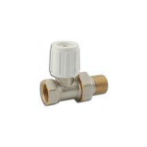 Novaservis - Matériel de plomberie - Vanne de radiateur droite 3/8 RA300/10