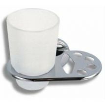 Metalia 1 - Zahnbürsten- und Becherhalter, chrom/glas 6149,0 - Novaservis