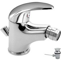 Metalia 55 - Bidetarmatur mit Ablaufgarnitur, chrom 55011,0 - Novaservis