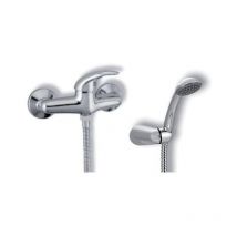 Metalia 55 - Robinetterie de douche murale avec pommeau de douche, chrome 55060,0 - Novaservis