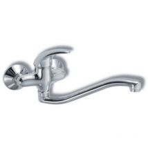 Novaservis Metalia 55 - Waschtisch-Wandbatterie 10 cm, Chrom 55074,0