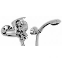 Metalia 57 - Miscelatore per vasca da bagno con accessori, cromo 57024,0 - Novaservis