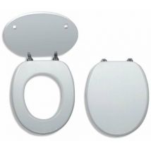 Prestige - Sedile wc laccato mdf, bianco wc/bilamdf - Novaservis