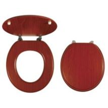 Prestige - WC-Sitz, Holz furniert, Nussholz Lyra wc/orechlyra - Novaservis