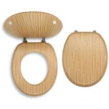 Prestige - Wc-sitz, Holz Furniert Wc/bambus - Novaservis