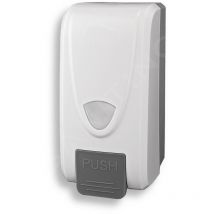 Programme d'hygiène - Distributeur de savon liquide, 1000 ml, blanc/gris 69083,1 - Novaservis