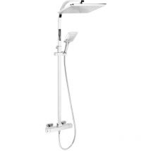 Sets de douche - Colonne de douche avec thermostat, raccordement inférieur de douche, chrome SET069/TER,0 - Novaservis