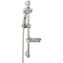 Sets de douche - Ensemble de douche avec barre, support, flexible et douche à main, chrome KIT869,0 - Novaservis
