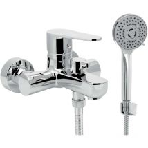 Novaservis - Titania Fresh - Mitigeur salle de bains avec accessoires, espacement 100 mm, chromé 96025,0E
