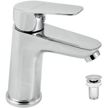 Novaservis - Titania Pure - Mitigeur de lavabo avec bonde Click-Clack, chrome 90303,0